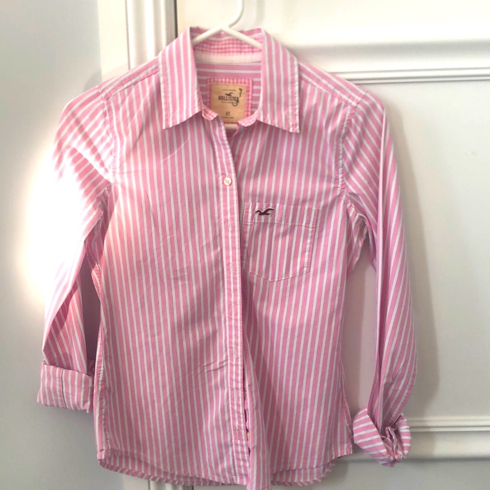 Pink Button Down